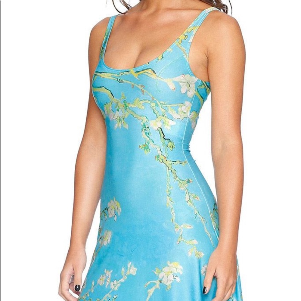 Black Milk Almond Blossom maxi dress